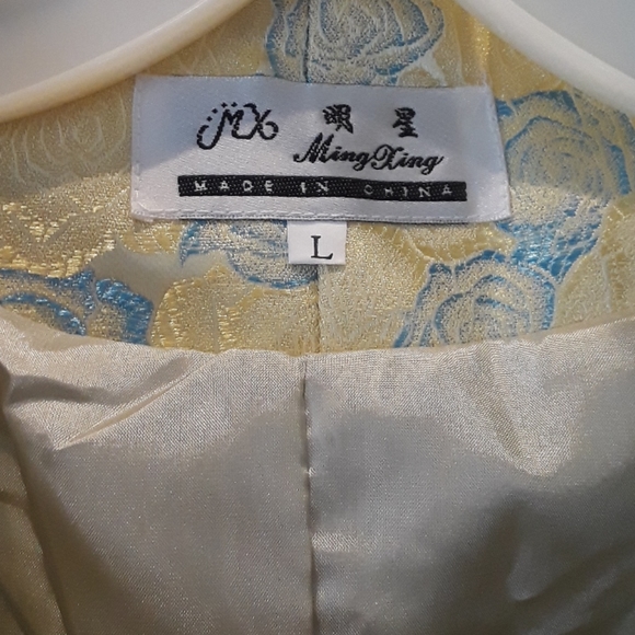 NWOT Vintage Silk Jacket - Picture 5 of 5